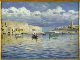 Dans le port de Malte