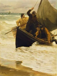 Pêcheur rentrant chez lui, Skagen, 1885