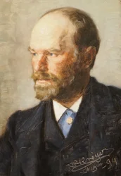 Portrait du peintre Michael Ancher