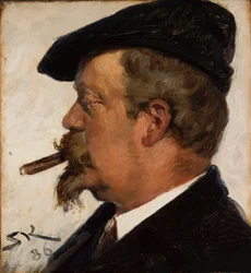 Portrait de Vilhelm Rosenstand
