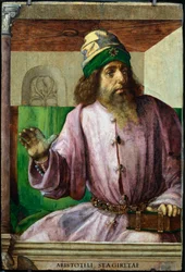 Aristote, philosophe et scientifique grec ancien, vers 1470-1504