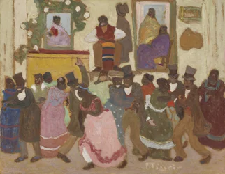 Personnes dansant : Candombe