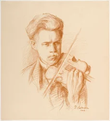 Heikki jouant (le frère de l