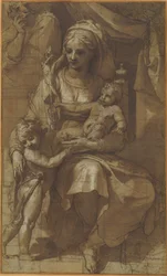 La Sainte Famille avec l