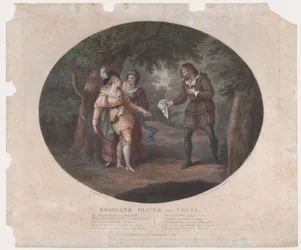 Rosalind, Oliver et Celia, Shakespeare, Comme il vous plaira, Acte 4, Scène 6