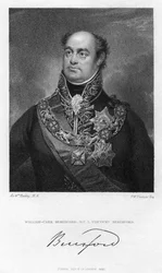 William Beresford, 1er vicomte Beresford, soldat et homme politique britannique, 1830