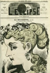 Cocodette, une étude de phrénologie du système de Gall. Couverture dans « L