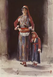 Paysans albanais