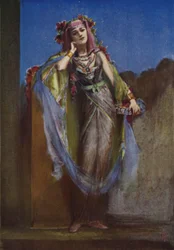 Une danseuse égyptienne