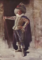 Coquelin, en Cyrano de Bergerac