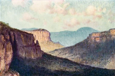 La barrière des Montagnes Bleues