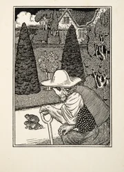 Un compagnon fidèle, de A Hundred Anecdotes of Animals, pub. 1924