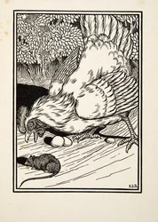 Un étrange chasseur de souris, de A Hundred Anecdotes of Animals, pub. 1924