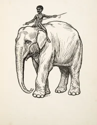 Remords, de A Hundred Anecdotes of Animals, pub. 1924
