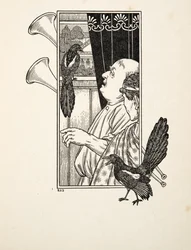 Étudier, de A Hundred Anecdotes of Animals, pub. 1924