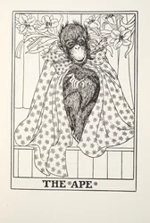 Le Singe, des Fables de Fontaine, pub. 1905