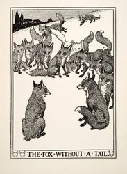 Le Renard sans Queue, de Cent Fables d