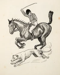 Le cheval et le lévrier, de Cent anecdotes d
