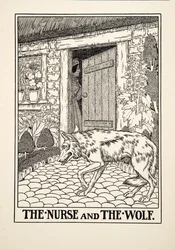 La Nourrice et le Loup, de Cent Fables d