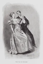 Danse : Le Pas de Quatre (lithographie)