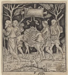 Abraham et Isaac en route vers le mont Moriah