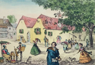 Maison du Testament de Heiligenstadt à Vienne où Beethoven a séjourné pour tenter de guérir sa surdité