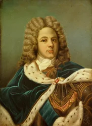 Portrait de Louis de Rouvroy, Duc de Saint Simon (1675-1755) Mémorialiste