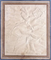 Un croquis khatt-i-nakhun de Nasr al-Din Shah