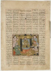 Mort de Sudaba par la main de Rustam, d