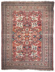 Tapis Heriz, nord-ouest de la Perse, troisième quart du XIXe siècle