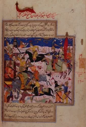 Défaite de Timur par Amlu Khan et capture de Delhi, du 