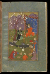 Jamshid u Khurshid, vers 1600