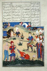 Ms D-184 fol.208b La décapitation du rêve d