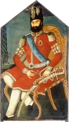 Portrait de Muhammad Shah, vers 1850