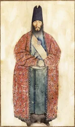 Portrait du défunt Sam Khan Ilkhani, XIXe siècle