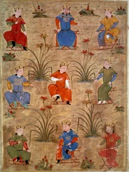 Représentation des neveux de Gengis Khan