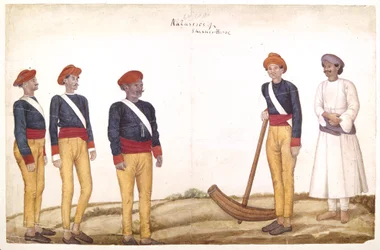 Ordonnances de tente, vers 1820-30