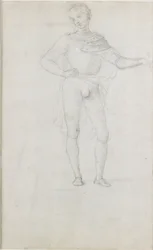 Étude pour une figure dans une Adoration des Mages, c1470-1520