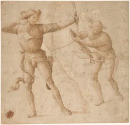 Un archer et un arbalétrier