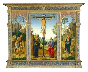La Crucifixion avec la Vierge, Saint Jean, Saint Jérôme et Sainte Marie-Madeleine
