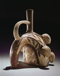 Vase en poterie d