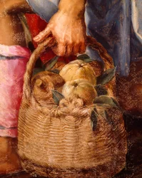 Panier de fruits (détail)