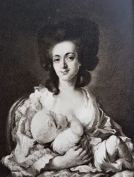 Adelaide Hall peinte par Peter Adolf Hall