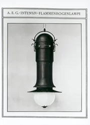 Lampe à arc à flamme intensive AEG