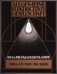 Affiche publicitaire pour la Société générale d