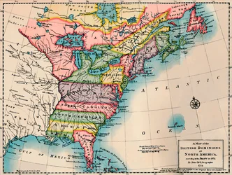 Carte des dominions britanniques d
