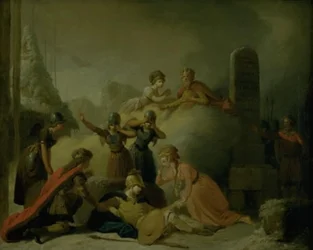 Scène finale de "La Mort de Balder" de Johannes Ewald