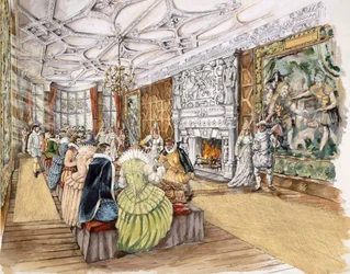 Château de Berry Pomeroy, vers 1600, vers 1990-2010