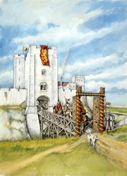 Old Sarum, 1140, vers 1990-2010