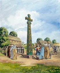Croix de Sandbach, 9ème siècle, vers 1990-2010